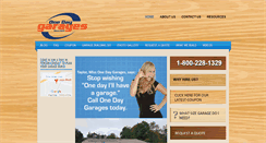 Desktop Screenshot of onedaygarage.com